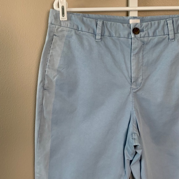 GAP Cropped Tuxedo Stripe Girlfriend Chino - Picture 4 of 16